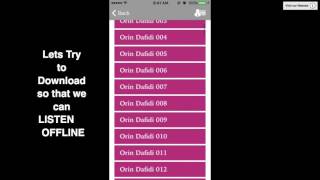 Yoruba Audio Bible for iPhone - How it Works on your iPhone