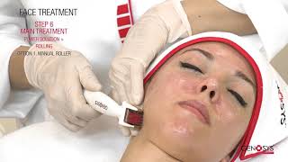 GENOSYS; Step by Step Facial Treatment Using Roller