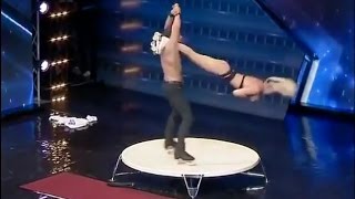 Acrobatic Roller Skaters, Jan and Sven, on Georgia's Got Talent