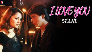 I Love You Rahul | Scene | Dil To Pagal Hai | Shah Rukh Khan, Madhuri Dixit | Yash Chopra