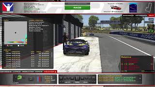 [iRacing]Bathurst 12 h timeslot1, carnage in wet expected