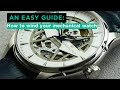 How to wind a mechanical watch ft Hamilton