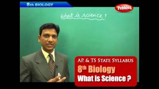 AP \u0026 TS State Board Syllabus | 8th Biology | What is Science ? | Live Video