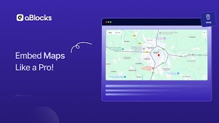Add Custom Interactive Maps to WordPress with aBlocks Map Block!