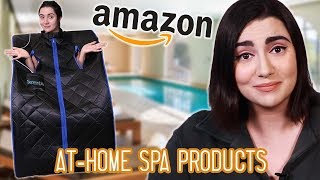 I Built An At-Home Spa From Amazon Products