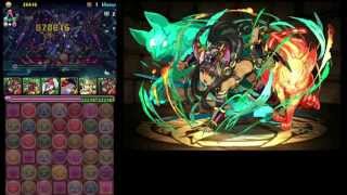 [パズドラ]覚醒バステトPT「第二回一度きりダンジョン　lv9　覚醒無効」