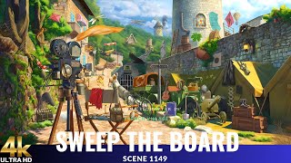 JUNE'S JOURNEY SWEEP THE BOARD SCENE 1149 | Vol 5 Ch 20 | French Village | 4K ULTRA HD