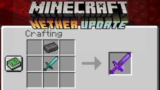 Minecraft 1.16 Nether Update: NETHERITE IS BETTER THAN DIAMONDS!!