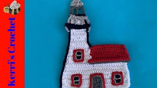 Crochet Lighthouse Tutorial – Crochet Applique Tutorial