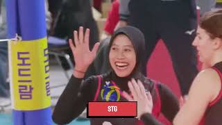 MEGAWATI SI RENDAH HATI😍MOMEN MEGAWATI HAMPIRI MANTAN KAPTEN LEE SO YOUNG _ VICTORIA DANCHAK 💕