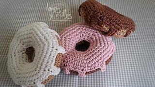 Tutorial Donut Crochet o Ganchillo Doughnut