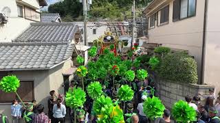 令和元年松原八幡神社宵宮（木場屋台）三ツ橋