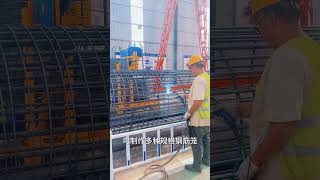 Reinforcement cage winding machine manufacturer Xingtai Haihui WhatsApp+8613932960232