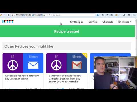 Email or Text Craigslist Notifications Email or Text Craigslist Notifications