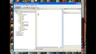 Installing MS SQL 2005 and executing queries
