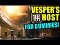 Destiny 2: VESPER'S HOST DUNGEON FOR DUMMIES! - Complete Dungeon Guide & Walkthrough!