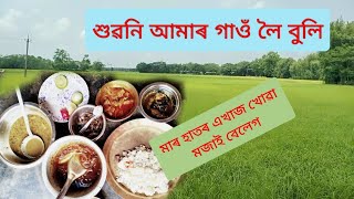 শুৱনি আমাৰ গাওঁ খনলৈ গলো , গাওঁ পৰিৱেশ কি গাওঁত থাকিলে পাহৰিয়ে যাওঁ সকলো