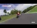 2018 bennetts bsb cadwell park race 1 onboard highlights