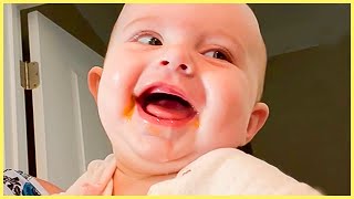 Cute And Funny Baby Laughing Hysterically Compilation || 5-Minute Fails