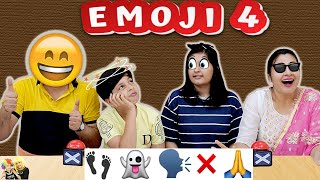 EMOJI CHALLENGE 4 | Funny Family Challenge | Aayu and Pihu Show