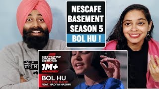 Indian Reaction on Bol Hu - Soch the Band ft. Hadiya Hashmi | NESCAFÉ Basement Season 5