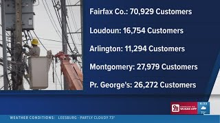 Power outages across the DMV