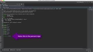 Basic Math and the Python Console