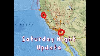 4.5 Earthquake Northern California. 3.4 EQ Southern California. Saturday night u