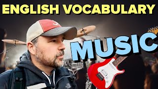 20+ ENGLISH VOCABULARY TERMS WITH MUSIC 🎼 | FREE ENGLISH CLASS