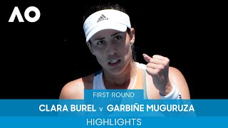 Clara Burel v Garbiñe Muguruza Highlights (1R) | Australian Open 2022