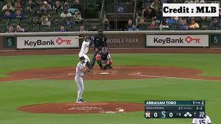 Abraham Toro Hits a Go-Ahead Grand Slam Against the Pitcher | Abraham Toro Home Run Today
