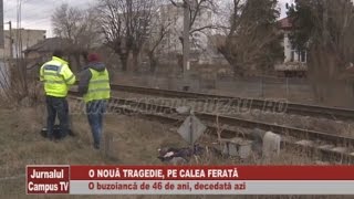 O NOUA TRAGEDIE, PE CALEA FERATA