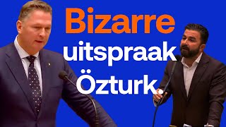 Öztürk aangepakt na bizarre moord-uitspraak over militairen.