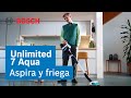 Aspira Y Friega a la Vez Con Bosch Unlimited 7 Aqua + 50€ de Reembolso | Bosch Home España