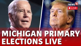 USA News LIVE  | Donald Trump Vs Joe Biden LIVE | Michigan Primary LIVE | Trump News LIVE | N18L