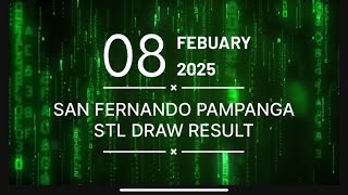 3rd Draw STL Pampanga February 8, 2025 (Saturday)