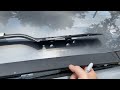 diy roof rails install for nissan rogue or x trail