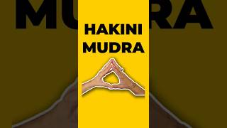 Hakini Mudra - How to do it? Steps and Benefits #shorts
