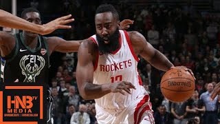 Houston Rockets vs Milwaukee Bucks Full Game Highlights / March 7 / 2017-18 NBA Season