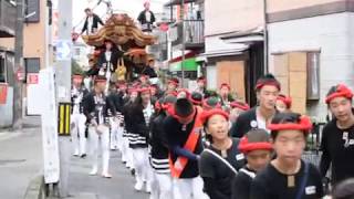 松原市内秋祭りの様子　河合地区１