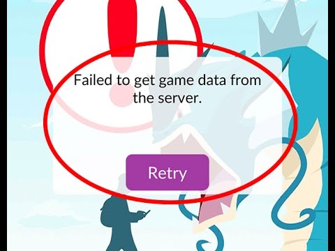 (Solution) Pokemon Go Could Not Retrieve Game Data from Server Error