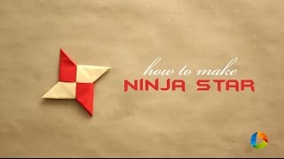 How to: Fold A NINJA Star!