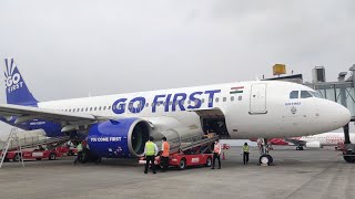 For the First Time Go First Airlines Flight Landed at Kannur Airport  #gofirst #goair #kannurairport