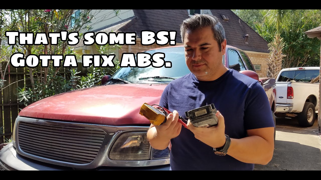 ABS Light ON! Lets Diagnose ABS Module And Fix Problem. - YouTube