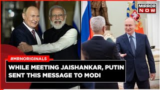 Jaishankar Meets Putin | Putin Invites PM Modi To Russia, Seeks Ukraine War Solution | World News