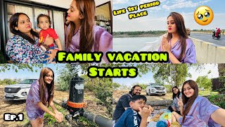 Bindass Kavya Family Summer Vacation Trip Starts  Yaha mere life k 1st Periods aye the