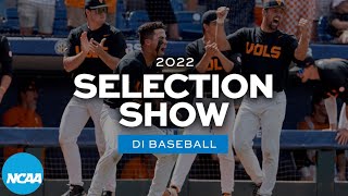 2022 NCAA DI baseball bracket selection show