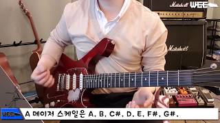 블루스(Blues) 기타 Lesson 2 - 기본적인 블루스 패턴 Blues의 기초, 기본! -WEE-