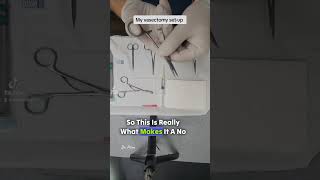 No-Scalpel Vasectomy set-up