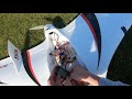 massive fpv wing maiden flight zeta fx79 buffalo